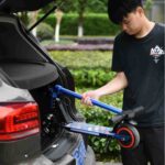 Blue Electric Scooter SC001