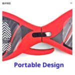 RED New A6 10 Inch 350W Brushless Waterproof Self Balancing Scooter