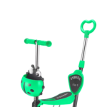 Mihao Mobility Scooter for Children, Height-Adjustable Kick Tricycle Lights Iron Frame Factory-direct Supply