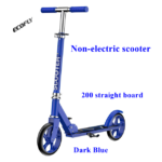 Outdoor Activities Straight 2 Big Wheels Kids Scooter Portable Foldable Kids Iron & Steel Kick Scooters for Child and Adults