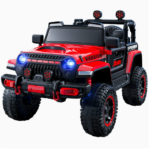 Dual Drive Children Electric Four-Wheel Off-Road Toy Car Remote Controlled Vehicle 50kg Load for Boys Girls Aged 1-6