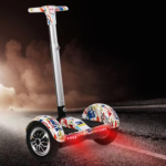 A8 Electric Balance Two-Wheel Scooter for Adults Children Customizable 10 Inch Sense Tail with Smart App Armrests Riding App