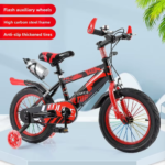 3-9 Years Boys & Girls 12/18-Inch Mountain Bike Carbon Steel Frame Soft-Tail Full Brakes with Front and Rear Suspension