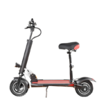 800W 10-Inch Electric Scooter Foldable Aluminum Alloy Two-Wheeler with Seat Mini Electric Car