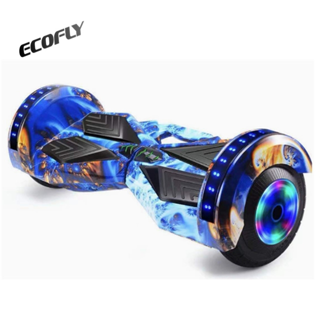Children's 8-Inch Intelligent Electric Balance Car with 350W Motor Power Each Wheel Can Be Connected to for Bluetooth