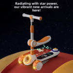 New Style Foldable Plastic 3-in-1 Tricycle for 6-14 Years Old Boys and Girls