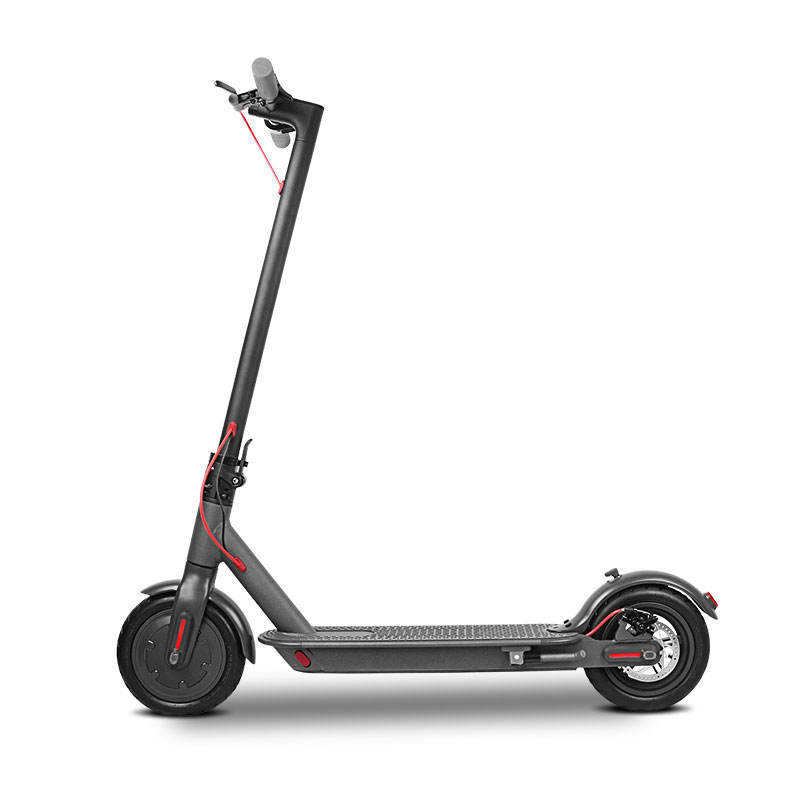 8-Inch Aluminum Alloy Foldable Electric Scooter Shock-Absorbing Short-Distance Unit for Adults Walking Work Two-Wheel Scoote