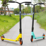 Russia Local Shipment Child Extreme Stunt Scooter Aluminum Alloy Polyurethane Wheels Two-wheeled Foldable Sports Mobility