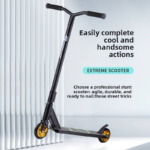 Russia Local Shipment Child Extreme Stunt Scooter Aluminum Alloy Polyurethane Wheels Two-wheeled Foldable Sports Mobility
