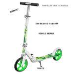 Outdoor Activities 200 VERSION 2 Kick Scooter Portable Foldable Iron Steel Big Wheels-2 Wheels for Kids and Adults