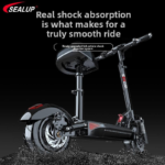 Electric Scooter for Adults Folding Lithium Battery 10-Inch Aluminum Alloy Two-Wheel Commuter 35km Range 18km/h Speed 200kg