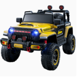 Dual Drive Children Electric Four-Wheel Off-Road Toy Car Remote Controlled Vehicle 50kg Load for Boys Girls Aged 1-6
