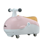 Perfect Peanut-Shaped Ride-On Toy for 1-3 Years Old Toddler Wiggle Car Sports & Entertainment Gift for Boys & Girls