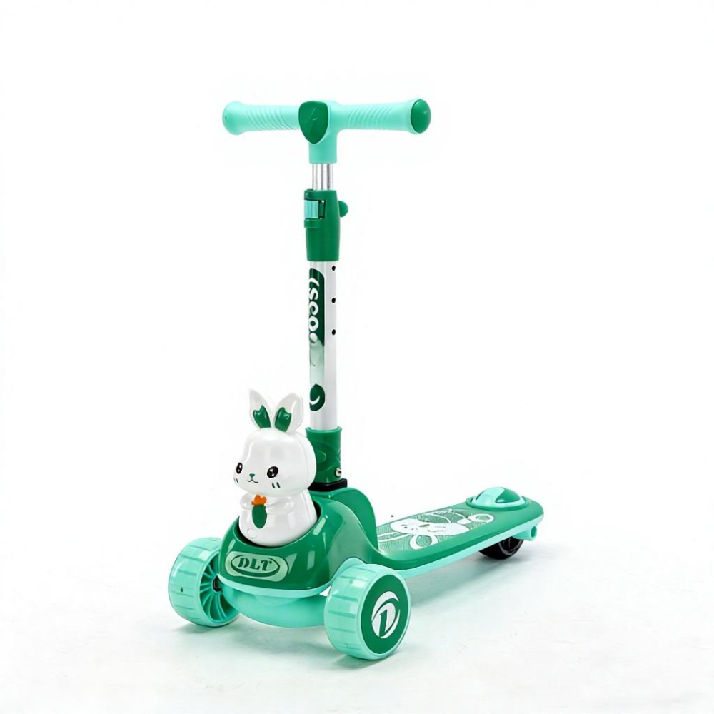 Boys Three-Wheel Kick Scooter for Export, New-Style Colorful Design Widened Footboard Height Adjustable
