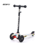 Beginner-Suitable Height-Adjustable Kids' Scooter Sensor Self-Breaking Foot Brake Three Wheels Durable Plastic Outdoor Use