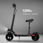 Europe America Warehouse Stock Cross-border Direct Sales Two-wheel Electric Scooter 1200W Seat Version Foldable Aluminum Alloy