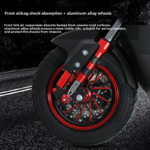 1500W 72V CN Electric Motorcycle 70km/h Long Range Delivery Vehicle Legal for License Plate