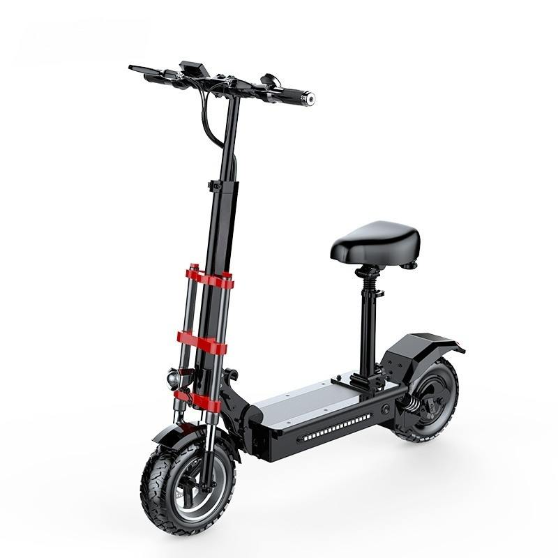 High Quality Foldable Electric Scooter for Adults Stylish Modern Two-Wheel Kick Scooter with Long Range Electricity Control