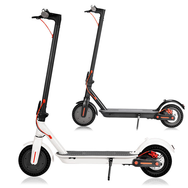 2026 Foldable Electronic Two-wheel Adult Electric Scooter with 8.5 Inch Wheels Aluminum Alloy Frame Shock Absorption