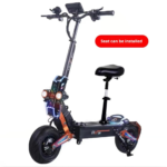 Dual-Drive 12-Inch Electric Two-Wheel Scooter High-Speed Off-Road Battery Car Scooter