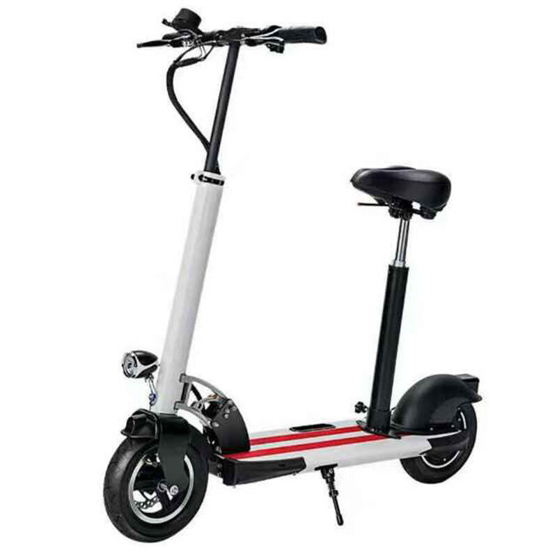 10 Inch Aluminum Alloy Foldable Electric Scooter for Adults Off-Road with Dual Disc Brake