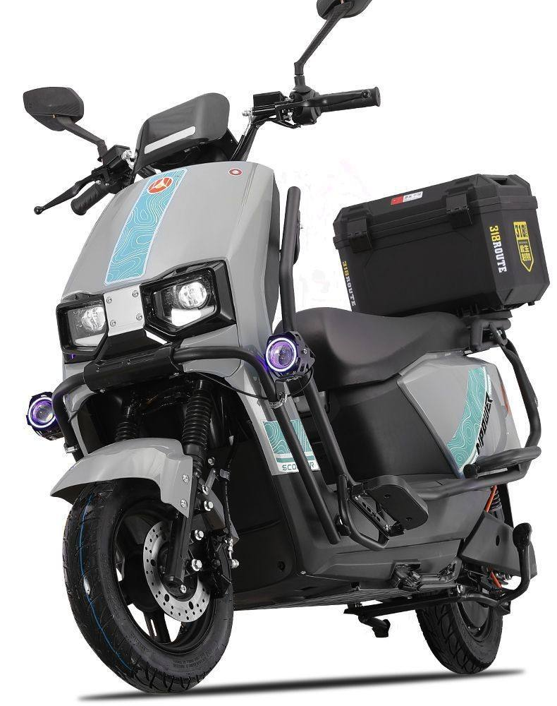 Cross-border Hot Daniel Jiu 96V 3000W Electric Motorcycle Pedal Assist Scooter 20km/h Speed Long Distance Multi-Voltage King