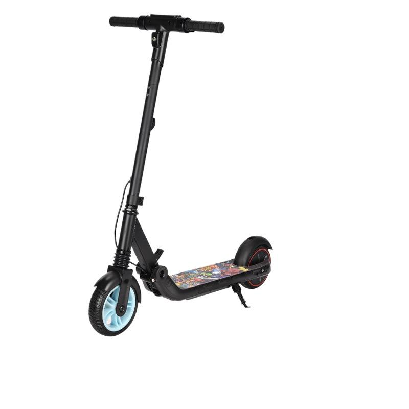 Factory Direct 6.5 Inch Kids Foldable Electric Scooter Mini Portable One-Legged 2-Wheel Outdoor Toy