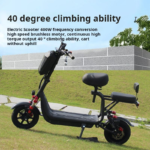 MTRS Mini-4 Small Electric Two-wheel Scooter 48V800W Foldable 10-20Ah Battery 40km/h Max Speed 40-60km Range Outdoor
