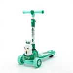 Widened Footboard Three-Wheel Scooter, New-Style Height Adjustable Colorful Model for Boys Export Use