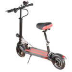 800W 10-Inch Electric Scooter Foldable Aluminum Alloy Two-Wheeler with Seat Mini Electric Car