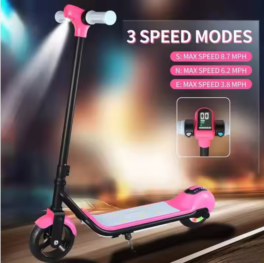 Hot Selling 6.5inch Foldable Two-Wheel Smart Electric Scooter for Kids Aluminum Alloy Child Toy for Outdoor Use