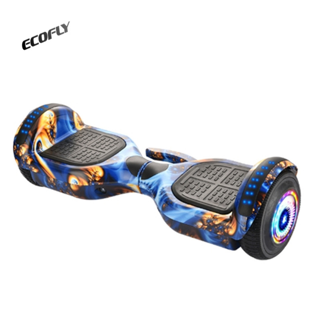 Blue 6.5 Inch Electric Hoverboard for Kids and Adults with Bluetooth/LED Self-balancing Scooter OEM/ODM Support