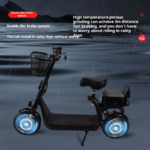 2026 Portable Mini Double-Wheel Electric Scooter for Adults Smart Electronic Two-Wheel Lithium Outdoor Scooter Battery Powered