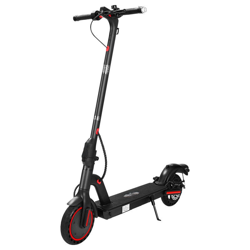 European Standard Electric Scooter with Left Right Turn Signals Foldable Damping Pedal Rearview Mirror CE En 17128 Compliant
