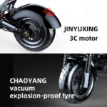 2026 off Road Two-wheel Electronic Electric Scooter Spain Warehouse 10 Inch Pneumatic Tire 500w 13ah Adult Foldable