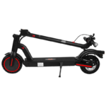 European Standard Electric Scooter with Left Right Turn Signals Foldable Damping Pedal Rearview Mirror CE En 17128 Compliant