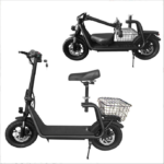 12-Inch Small Battery Car Lithium Electric Travel Folding-Type Two-Wheel Scooter Portable Electric Car for Adults Export