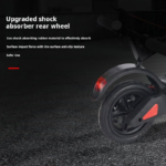 36V Mini Electric Scooter for Adults 9 Inch Foldable Work Pedal with Rear Shock Absorber Smart Electronic Two-Wheeler