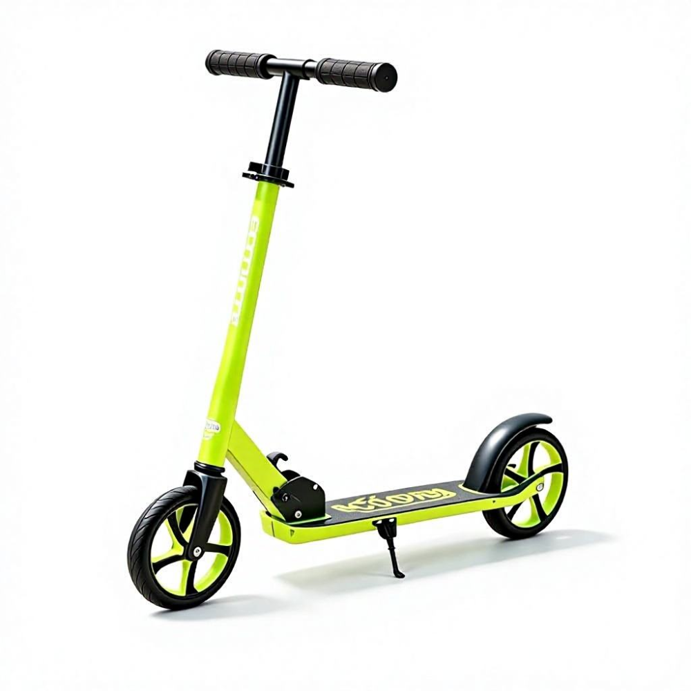 2026 Factory-Direct Two-Wheel Folding Kick Scooter for Older Kids College Students Iron Polyurethane Model WX-107-Perfect Daily