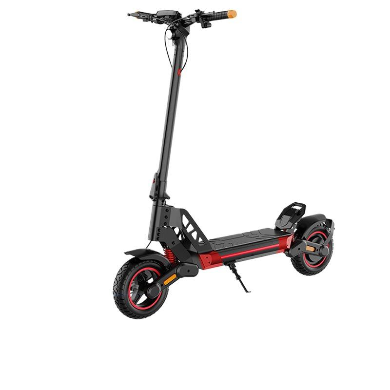 2026 Cross-Border Wholesale Foldable Mini Two-Wheel Electric Scooter, 15Ah Battery for Adult Household Use
