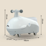 2026 Ecofly Age 1-3 Twisting Car Educational Toy-Comfortable & Flexible Plastic Blue/Grey Baby Gift for Men & Women