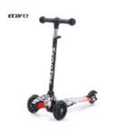 Beginner-Suitable Height-Adjustable Kids' Scooter Sensor Self-Breaking Foot Brake Three Wheels Durable Plastic Outdoor Use