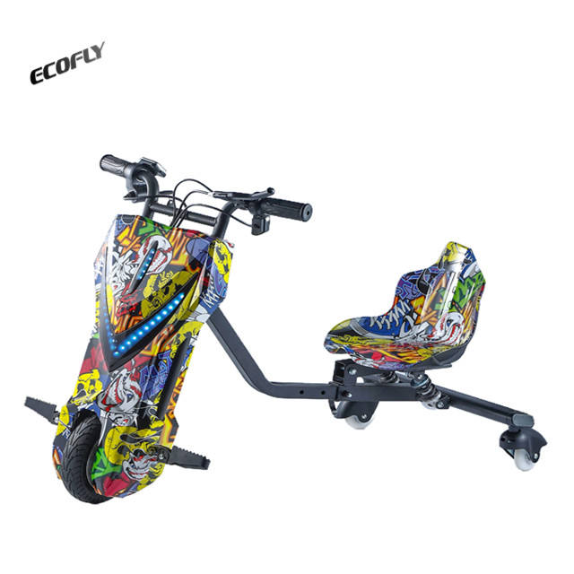 Children’s 36V Electric Scooter Street Dance 250W 8-Inch Three-Wheel 80kg Load Bearing Drifting Scooter
