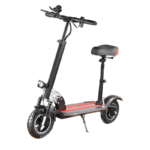 800W 10-Inch Electric Scooter Foldable Aluminum Alloy Two-Wheeler with Seat Mini Electric Car