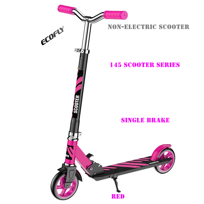 Hot Sale 145 SERIES 2 Portable Foldable Kids Iron Steel Kick Scooter with Big 2 Wheels for Child Outdoor Activities