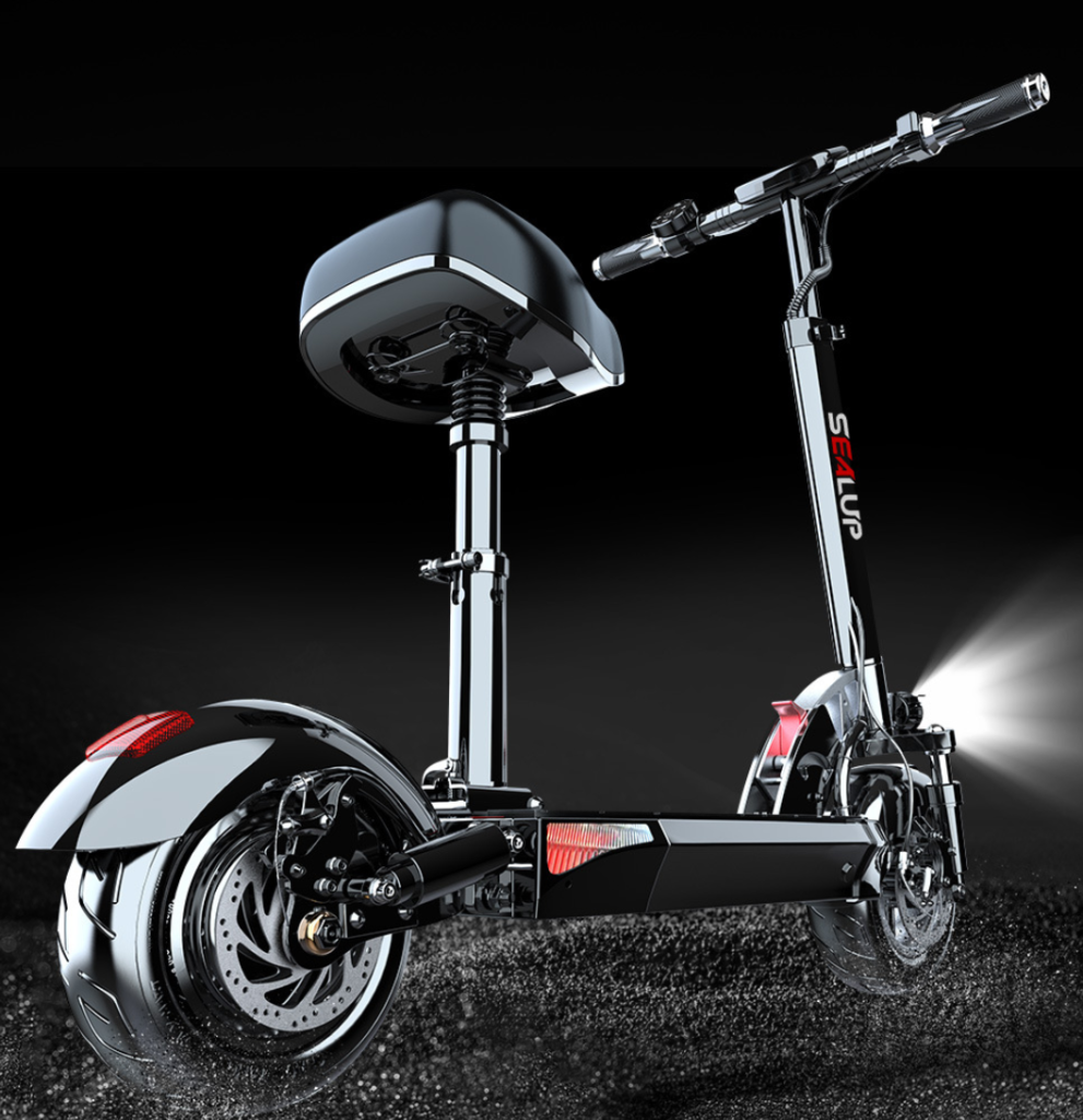 2026 Xiluo Adult Folding Electric Scooter 10 Inch Aluminum Alloy Lithium Battery Commuter More 35km Range 18km/h Speed 200kg