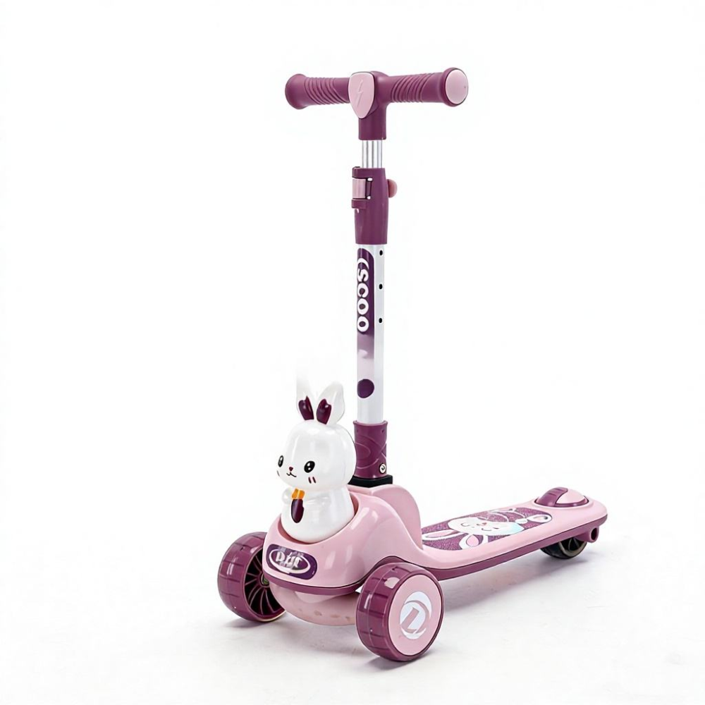 New Export Children Kick Scooter, Three-Wheel Colorful Style Widened Footboard Height Adjustable for Boys