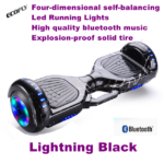 New Cool Lighting 6.5inch Electric Self-Balancing for Scooter with Brushless Motor for 16km/h Max Speed for Child