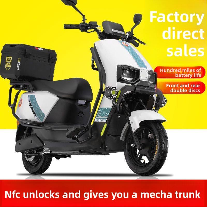 2026 Upgraded Daniel Jiu 96V 3000W Electric Motorcycle Pedal Assist Scooter Over 20km/h Speed Long Range Running King