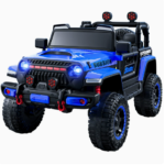 Dual Drive Children Electric Four-Wheel Off-Road Toy Car Remote Controlled Vehicle 50kg Load for Boys Girls Aged 1-6